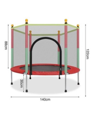 Lasteaia batuut 140 cm punane