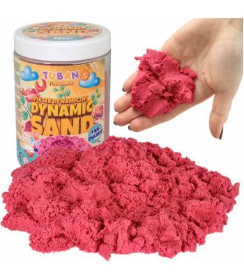 TUBAN Dynamic Sand 1kg roosa värvi