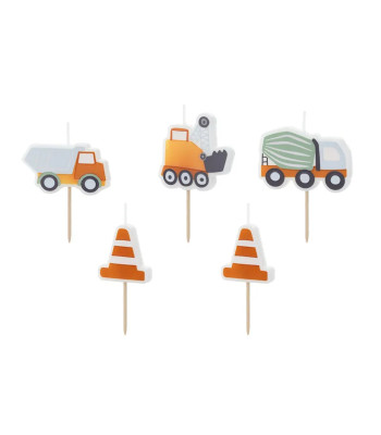Sünnipäevaküünlad Teetööd, 3-4,5 cm, komplekt