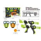 Vahtkuulidega Püstol X2 Komplekt + Kaitsemask X2