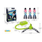 Vahtraketid Power Launcher Rocket LED X3