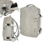 Reisikott lennukisse veekindel USB-kaabel 45x16x28cm hall
