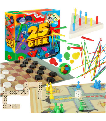 ALEXANDER 25 Game Party Game Set 4+