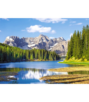 Castorland Puzzle 2000 Misurina järv Itaalia