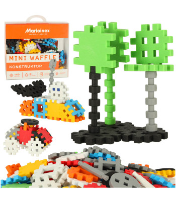 Ehitusplokid Mini Wafle 140 osa