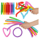 Sensoorne Toru Pop Tube - 8 Tükki Montessori Hariduskomplekt