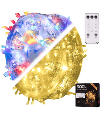 LED Jõulutulede Kett 50M 500LED koos Puldiga