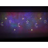 LED valgustuskardin Kuu ja Tähed 2,5M 138LED Multicolor