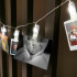 LED-kiilidega fotoklambid 1,5M 10LED soe valge