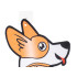 Turvaline viskamis- ja tablamäng Corgi