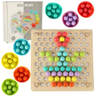 Hariv Montessori Mängukomplekt Helmedega