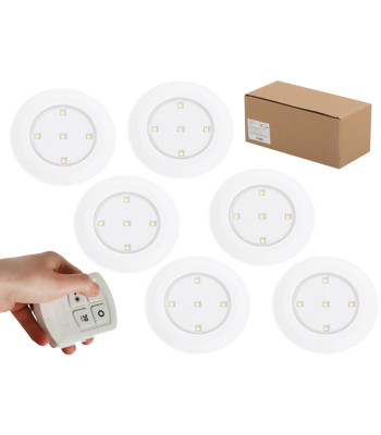 Juhtmeta LED-lamp koos puldiga