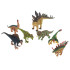 Hariduslikud loomafiguurid dinosaurused 7tk + matt ja lisatarvikud