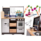 Puidust köök MDF Loft+ aksessuaaridega 96cm