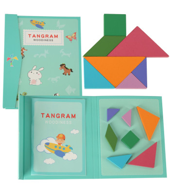 Magnetiline Tangram Mängukomplekt