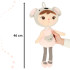 Lelunukk Metoo riputusega 46cm
