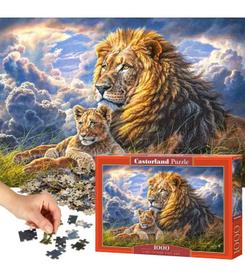CASTORLAND PUZZLE 1000 TÜKKI. ISA NAGU POEG