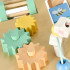 Montessori Värviline Lulilo LUDO Mängulaud