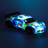 RC Sportauto Sinine Roheline