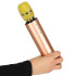 Juhtmevaba karaoke mikrofon Bluetooth kuldne