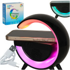 LED RGB Lamp Induktiivne Laadija Raadio