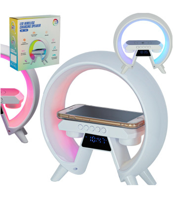 LED lamp koos juhtmeta laadijaga ja raadioga