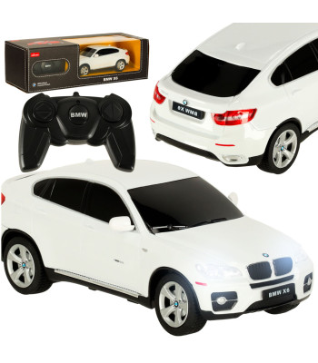 Rastar 31700 BMW X6 1:24 valge kaugjuhitav auto