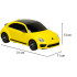 Rastar 78000 Volkswagen Beetle 1:14 Kollane