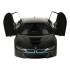 Rastar 71010 kaugjuhitav auto BMW i8 1:14 avanevad uksed must
