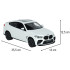 Rastar 99200 BMW X6 M 1:14 valitav auto, valge