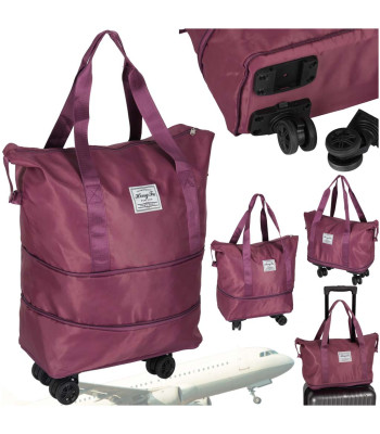 Kokkupandav reisikott ratastega