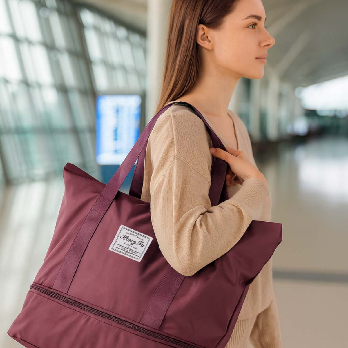 Kokkupandav reisikott ratastega