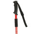 Matkatelgid Nordic Walking jaoks, 2-osaline komplekt, punane