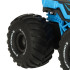 RC amfibija vandeniui atsparus automobilis, valdomas rankų gestais + 2 nuotolinio valdymo pulteliai mėlynos spalvos