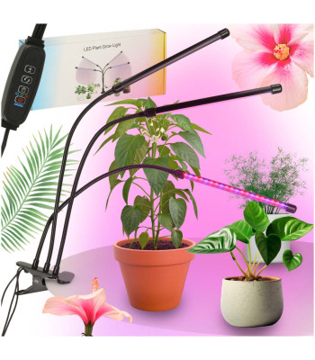Kolmeharuline LED-tuli taimede kasvatamiseks