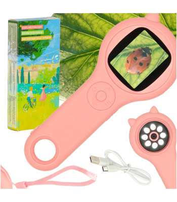 Digitaalne USB mikroskoop - suurendusluup lastele 500x 2MP