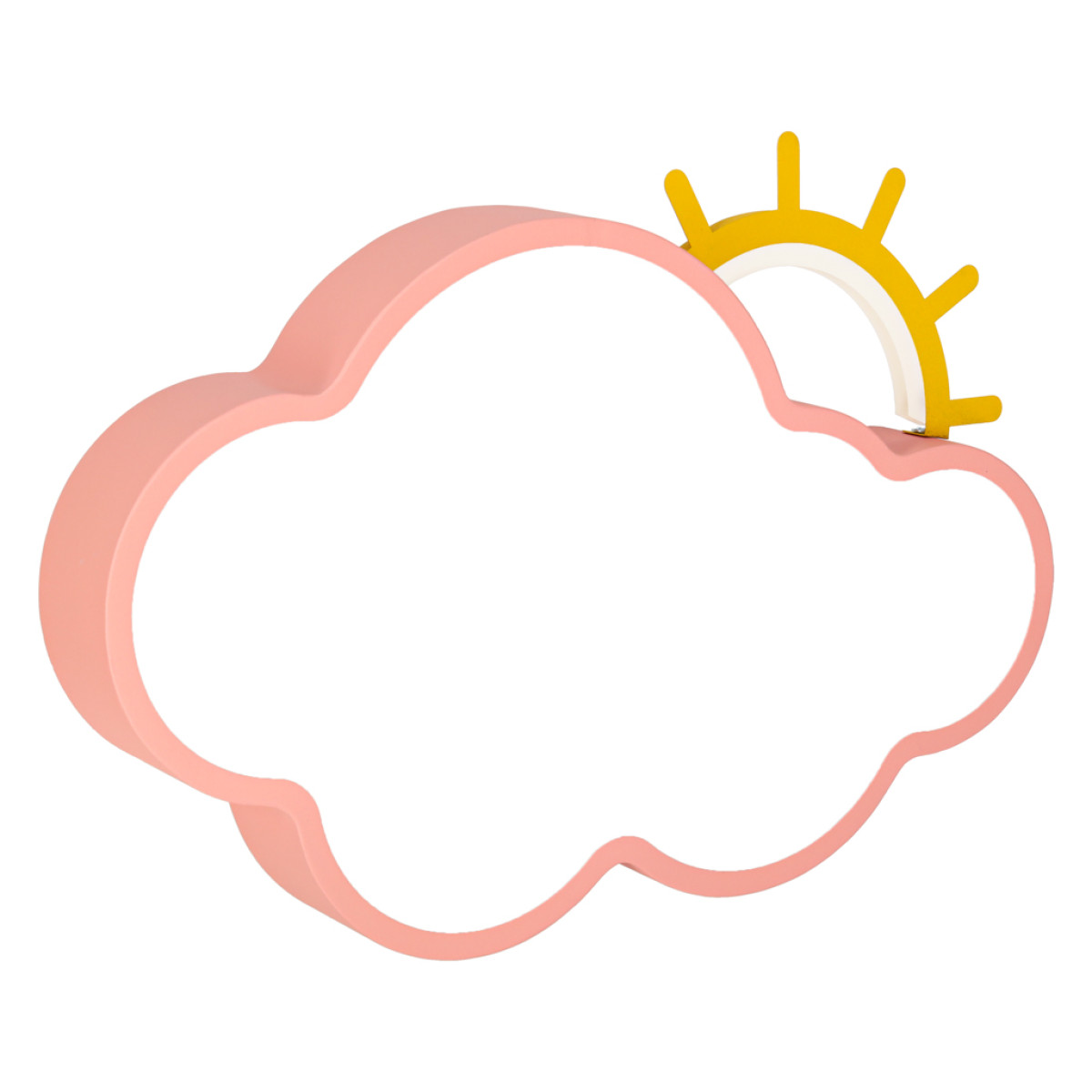 Laste toa LED laelamp pilvekujuline roosa