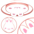 LED laelamp lastetoa jaoks koos jänku pultiga