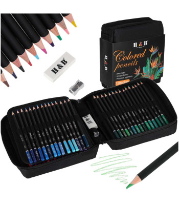 Värvilised pliiatsid 120 tk komplektis