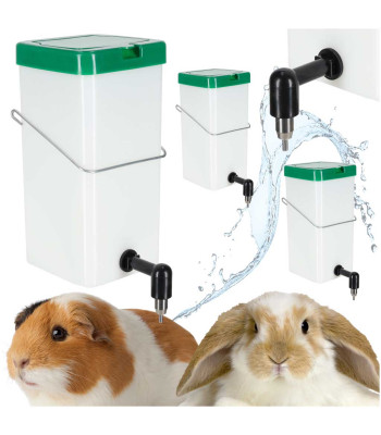 Nõrutusjooginõud närilistele, jänkudele ja merisigadele - 1L komplekt (3 tk)