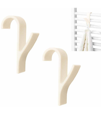 Kreemi värvi radiaatorikonks vannituppa