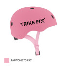 Laste LED-iga jalgrattakiiver, reguleeritav, roosa Trike Fix S 48–54 cm