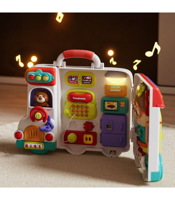 Montessori hariduslik bussi manipuleerimise komplekt