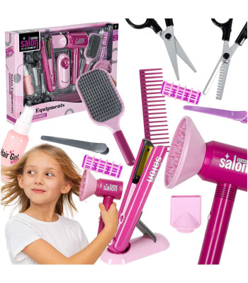 Laste juuksuri komplekt koos fööniga