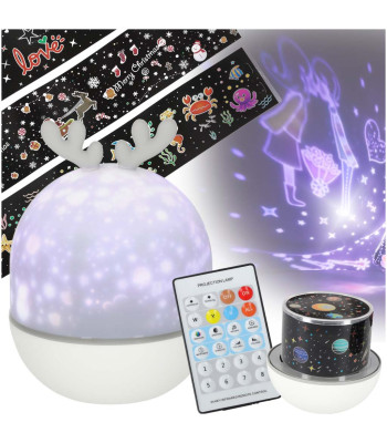 Öine lamp tähtprojektoriga