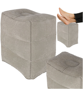 Täispuhutav jalgade tugi ja padi reisiks, 3 kõrguse taset