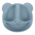Silikoonist nõud lastele, 8-osaline komplekt, sinine