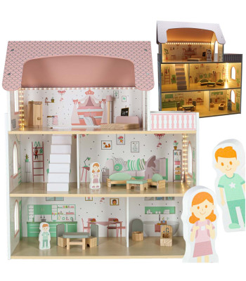 Puust Nukumaja LULILO Peonio 70cm LED valgusega