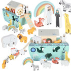 Lulilo puidust Noa laeva sortija