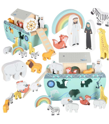 Lulilo puidust Noa laeva sortija